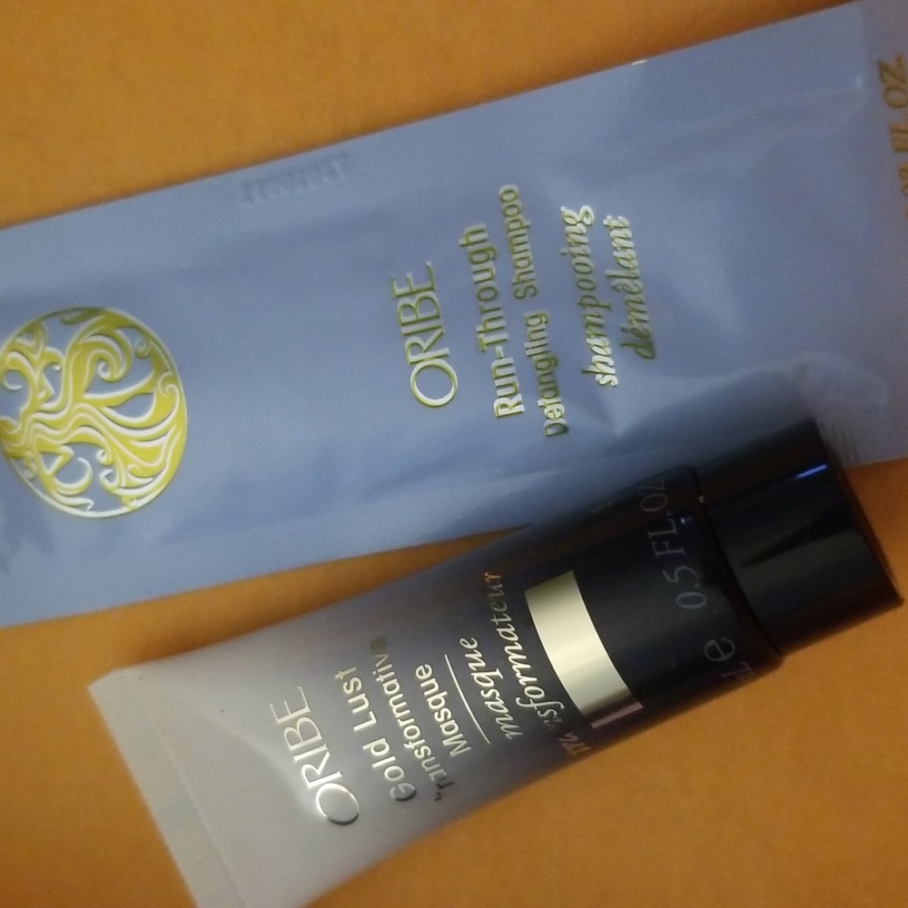 Oribe Masque and Shampoo Samples